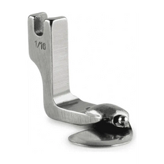 Double Fold Ball Hemming Sewing Machine Foot #490358 1/16