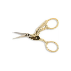 Gingher Stork Embroidery Scissors - 3 1/2"