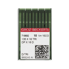 Groz-Beckert Industrial Machine Needle, Leather - System: 135x16 TRI, DPx16D