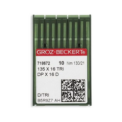 Groz-Beckert Industrial Machine Needle, Leather - System: 135x16 TRI, DPx16D