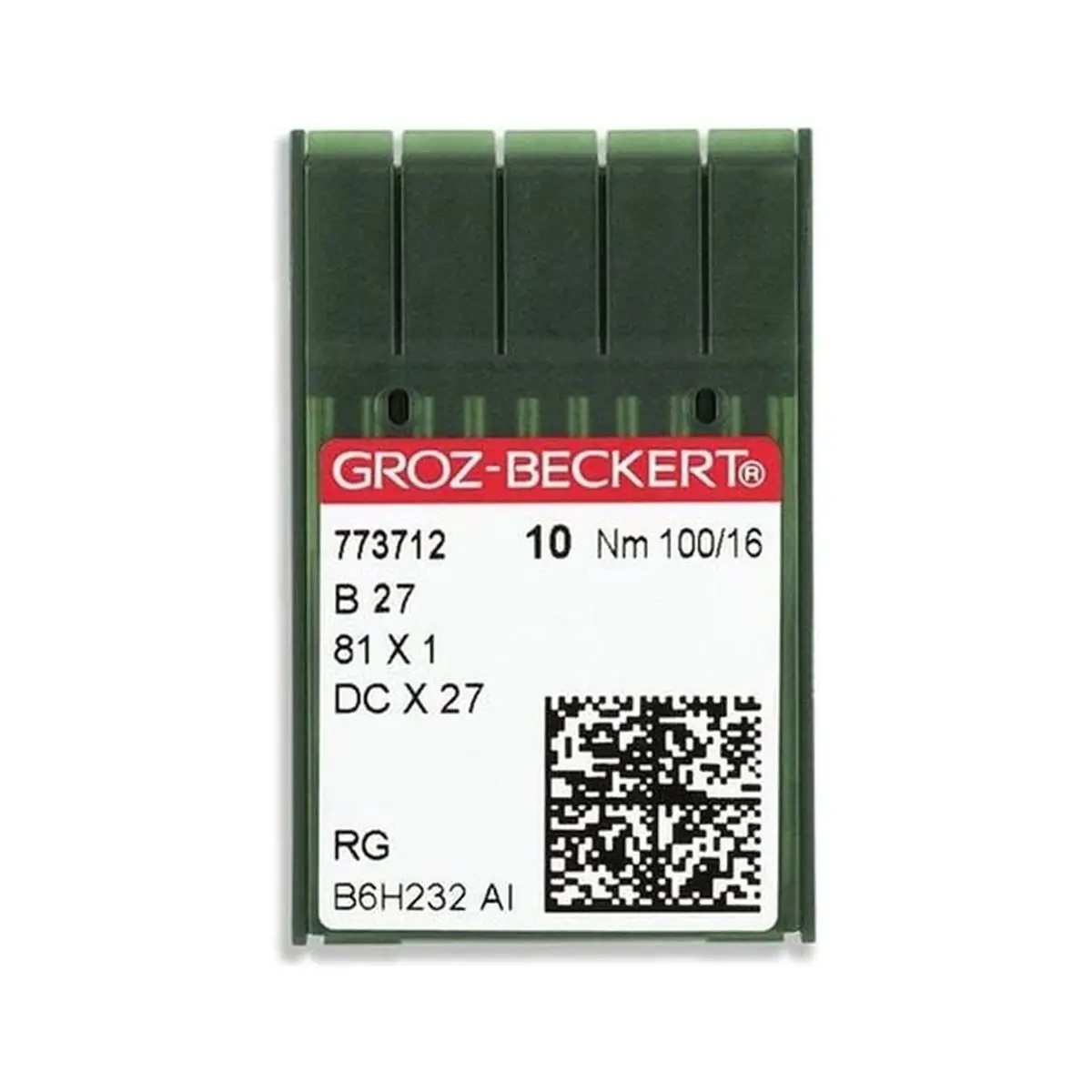 Groz-Beckert Industrial Machine Needles - System: B27, DCx27