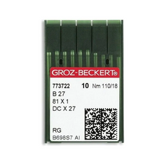 Groz-Beckert Industrial Machine Needles - System: B27, DCx27