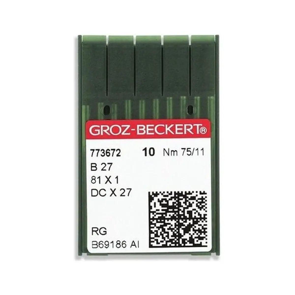Groz-Beckert Industrial Machine Needles - System: B27, DCx27
