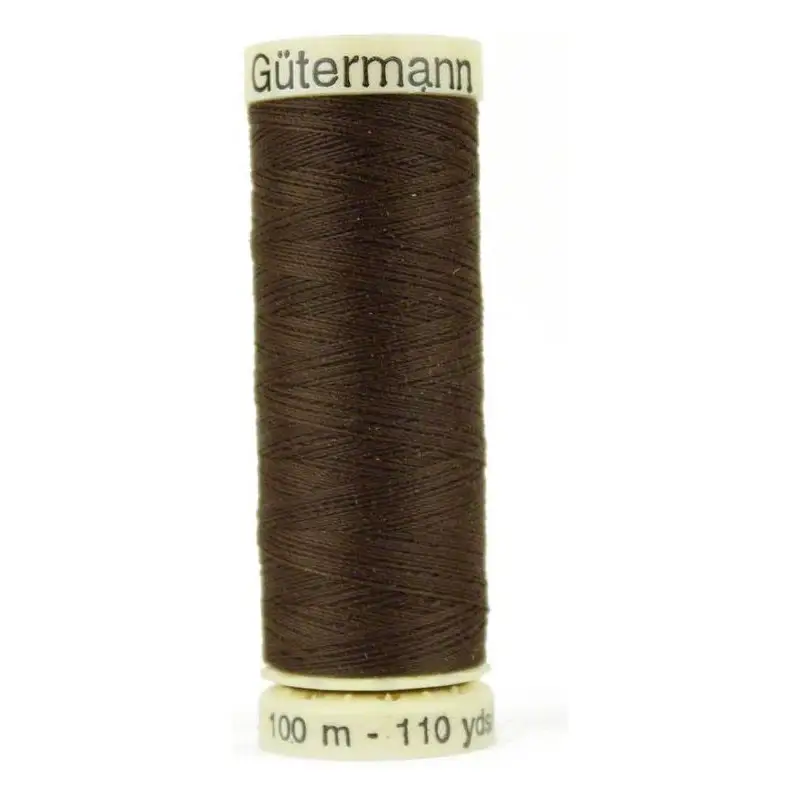 Gutermann Sew-All Thread 110yds - Chestnut - 595 - Thread