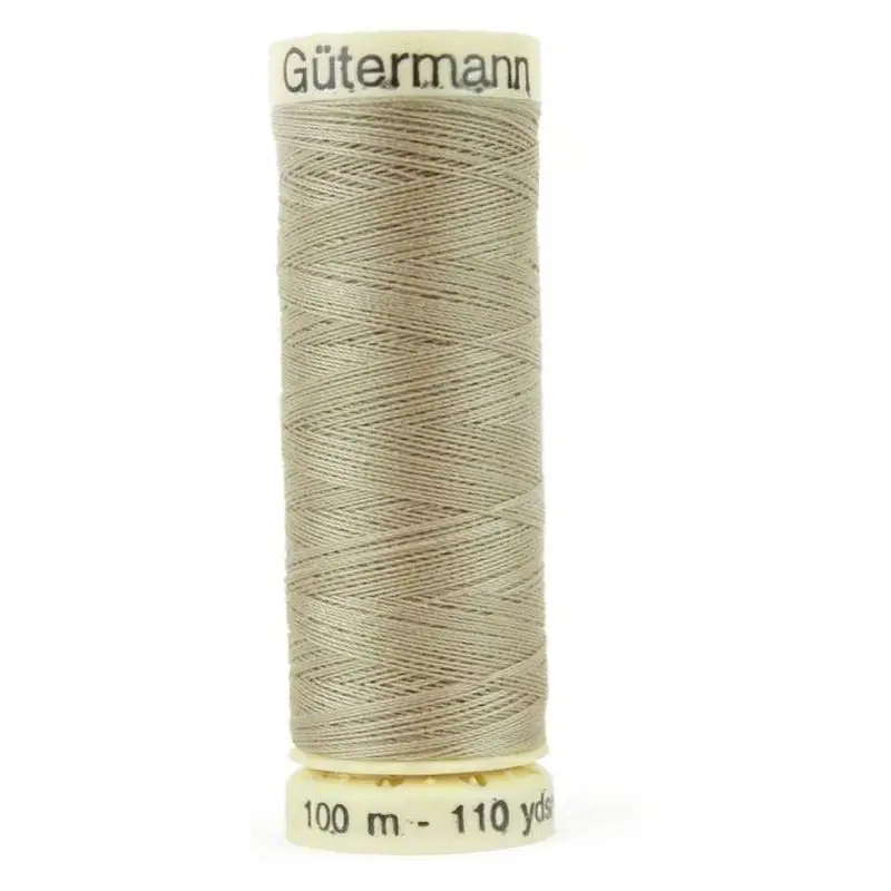 Gutermann Sew-All Thread 110yds - Khaki - 507 - Thread
