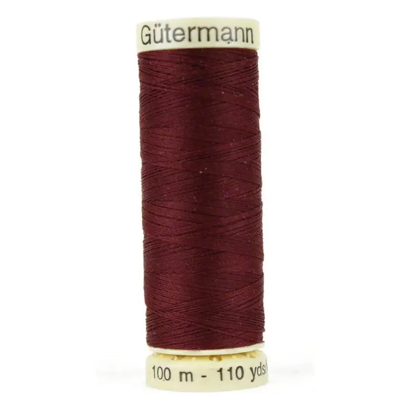Gutermann Sew-All Thread 110yds - Maroon - 436 - Thread