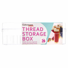 GUTERMANN Thread Storage Box - Holds 26 Spools - Storage