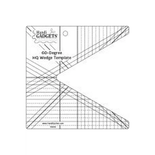 60-Degree Wedge Template