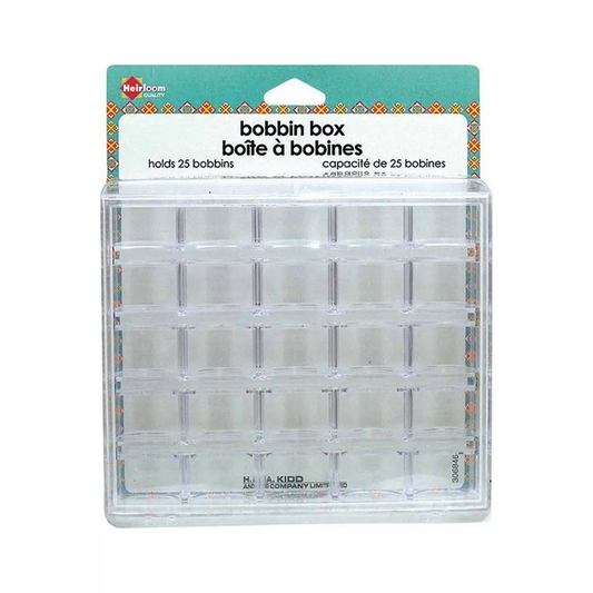 HEIRLOOM Clear Bobbin Box