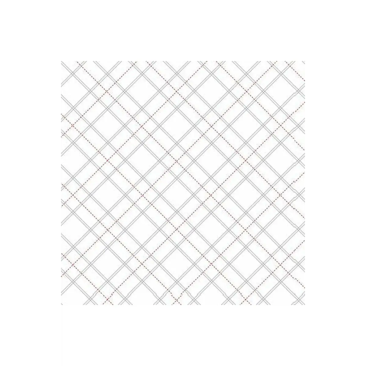 Holiday Lane White Plaid