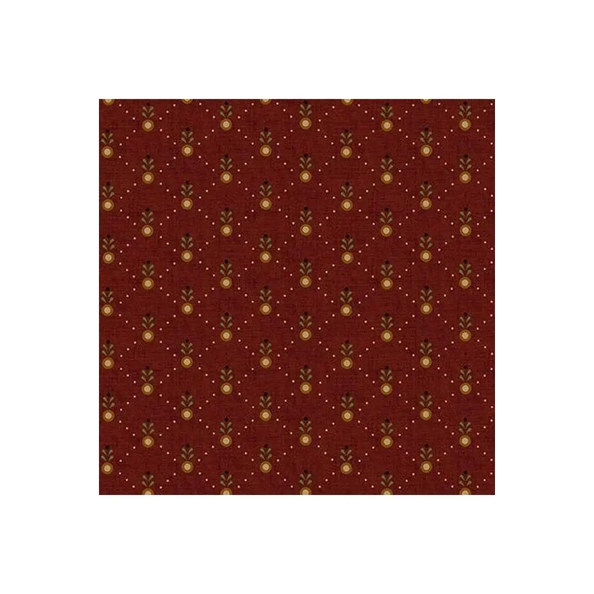 Fabric, Idaho Prairie 1925-88 Red - Henry Glass & Co.