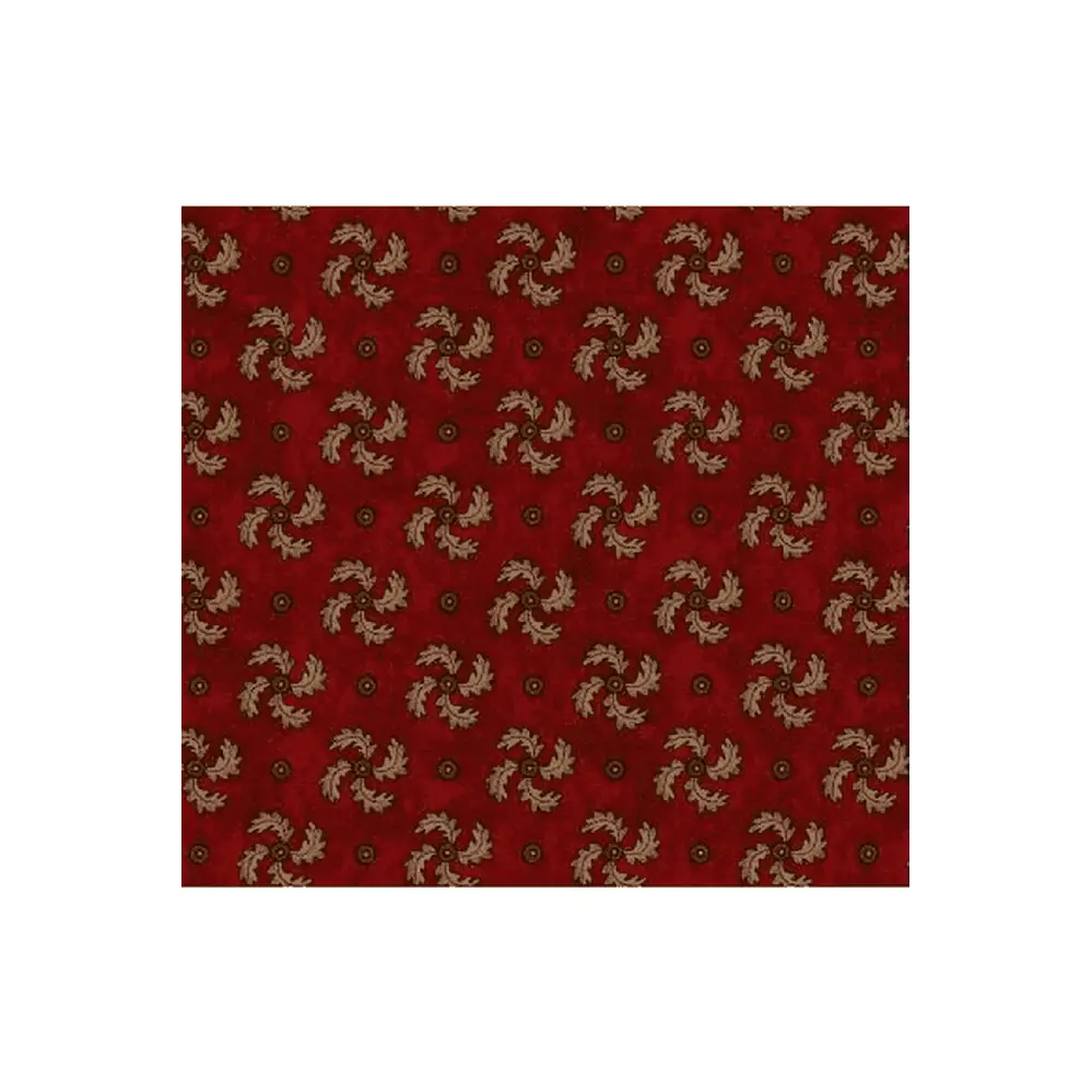 Fabric,Henry Glass & Co. - Idaho Prairie Star 1917-88 Red