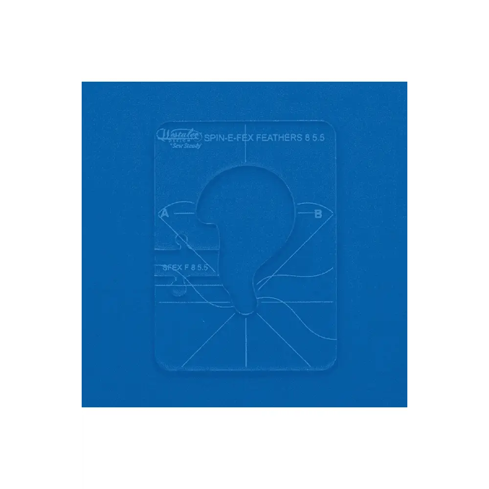 High Shank Westalee Spin-e-Fex Feather Templates 4pc