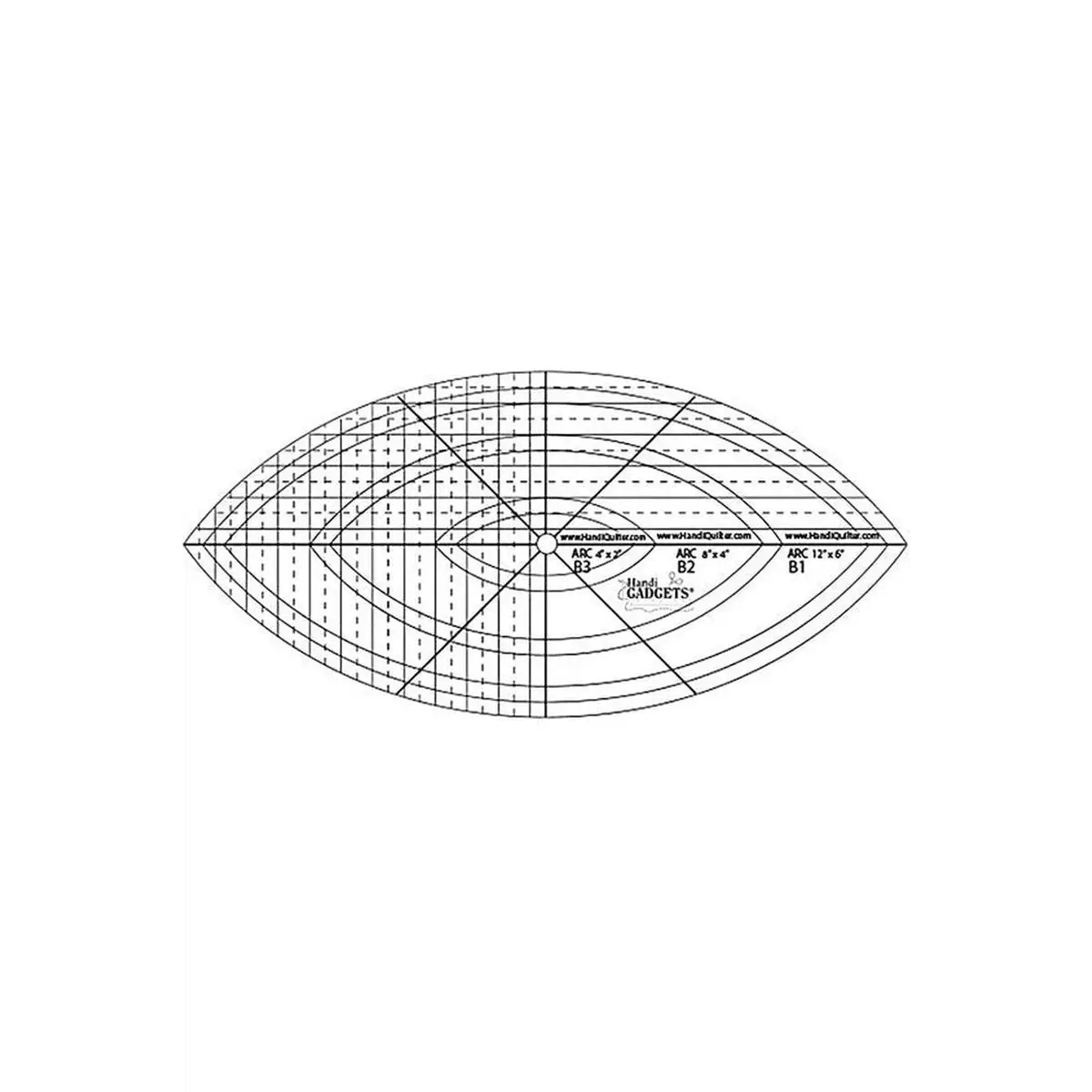 HQ Arc B 12" 8" 4"