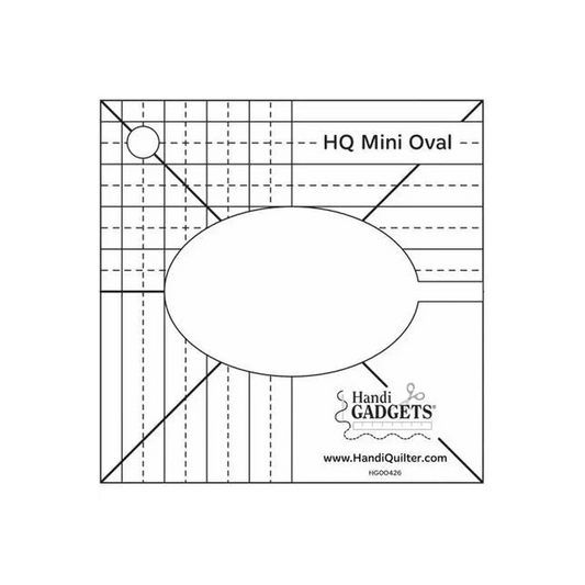 HQ Mini Oval Template