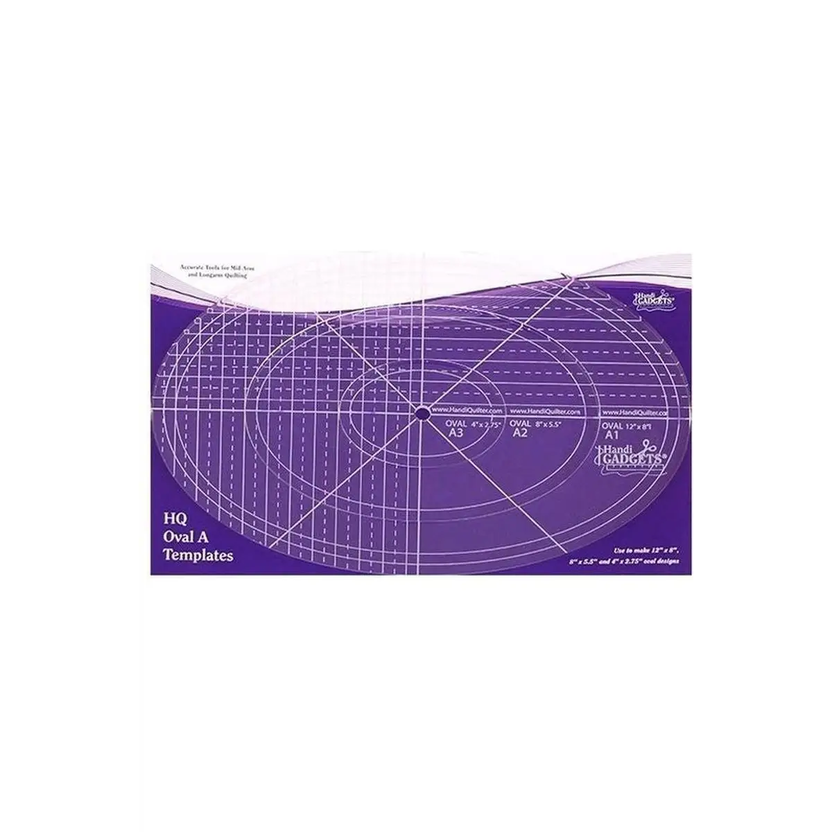 HQ Oval A 12" 8 I" 4"