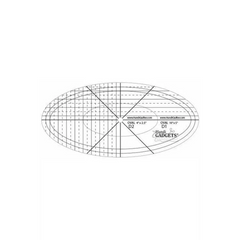 HQ Oval D Templates 10in & 4in