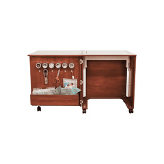 Husqvarna Viking INSPIRA Create Cabinet Teak #620139196