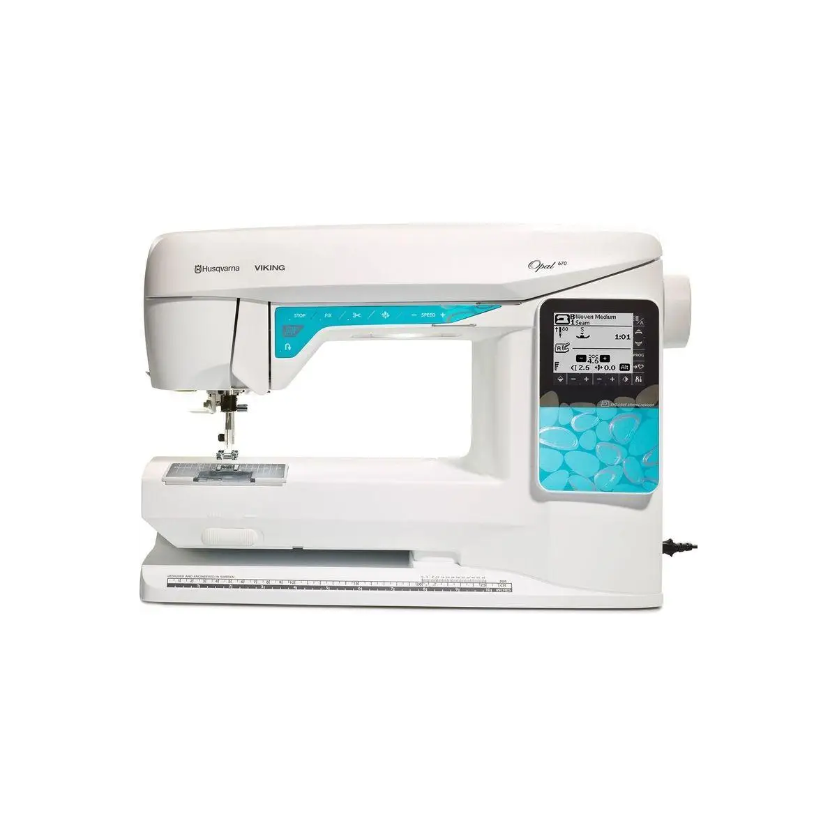 HUSQVARNA® VIKING® OPAL 670 Sewing Machine - All About Sewing 