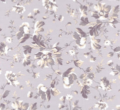 Andover Fabrics, Willow Tossed Floral Grey* (Sold By 1/2 Meter)
