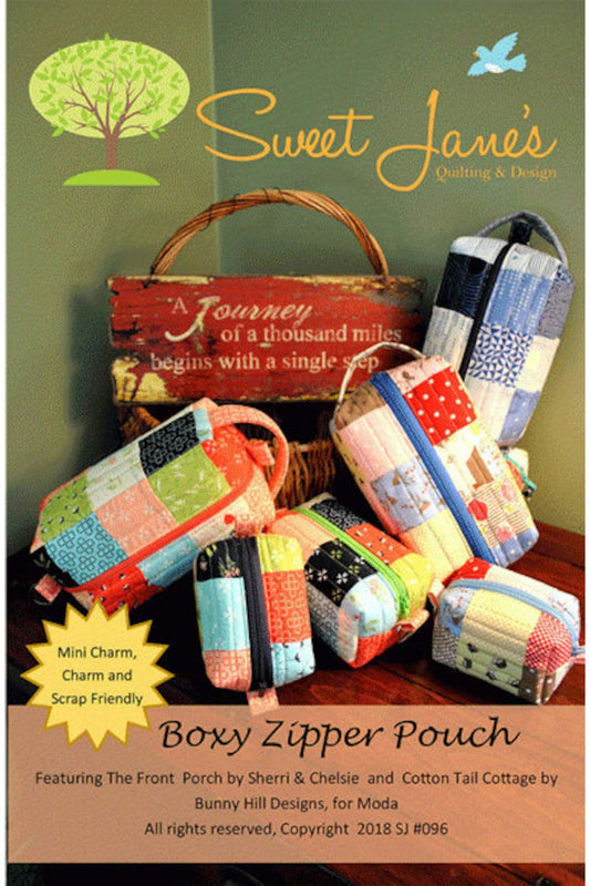Boxy Zipper Pouch Pattern