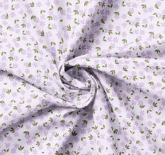 Daisy&Lilly-Scattered Flowers,Light Purple (Sold By 1/2 Meter)
