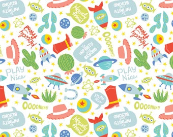 Camelot Fabrics, Toy Story Collection II - A Friend in Me* (Sold By 1/2 Meter)