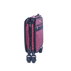 Tutto Sewing Machine Case On Wheels Large 21in Red Dotted Circle