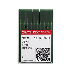 Groz-Beckert Regular Point Industrial Needles, DBx1, 1738 (10pk)