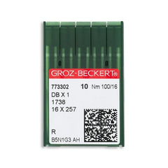 Groz-Beckert Regular Point Industrial Needles, DBx1, 1738 (10pk)