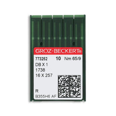 Groz-Beckert Regular Point Industrial Needles, DBx1, 1738 (10pk)