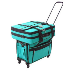 Embroidery Bag 19in Turquoise