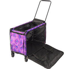 Tutto Sewing Machine Case On Wheels 2X Large 28in Pink Diamond
