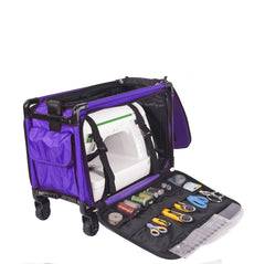 Tutto Sewing Machine Case On Wheels Large 21in Dahlia