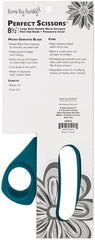 Perfect Scissors Dark Teal 8-1/2in Bent Handle Micro-Serrated Non-Slip Blade