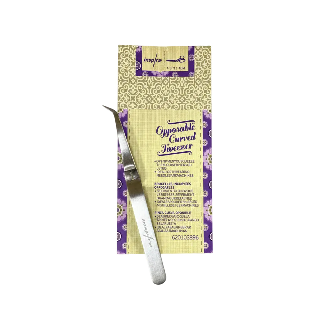 INSPIRA Opposable Curved Tweezer Only $3.99