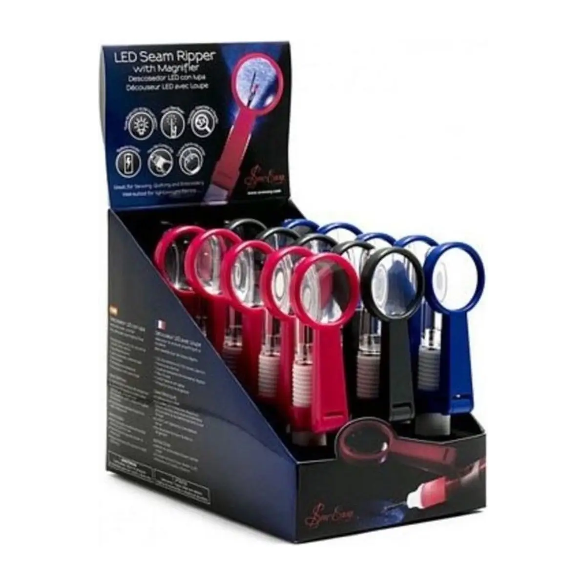 LED Seam Ripper w/Magnifier