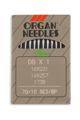 Organ Brand Industrial Machine Needles - System: 16x231, DBx1