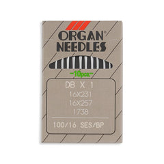 Organ Brand Industrial Machine Needles - 16x231, DBx1 SES