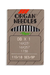Organ Brand Industrial Machine Needles - System: 16x231, DBx1