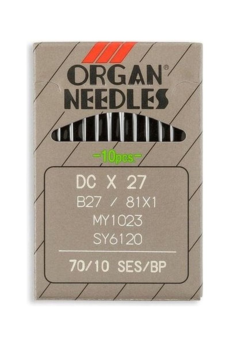 Organ Brand Industrial Machine Needles - System: DCx27, B27