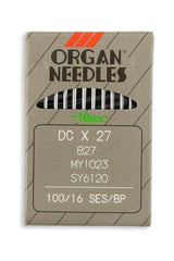 Organ Brand Industrial Machine Needles - System: DCx27, B27