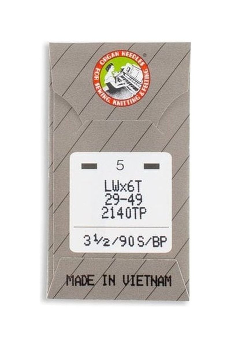 Organ Brand Industrial Machine Needles - System: LWx6T, 29-49