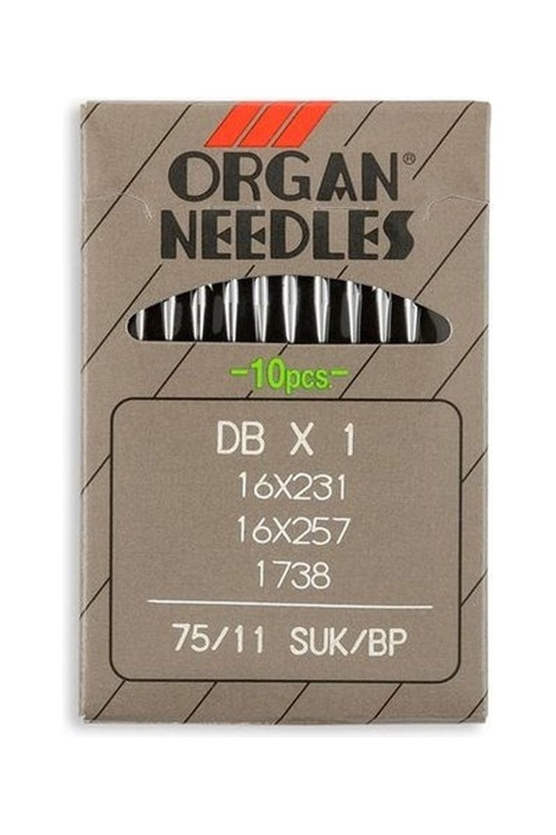 Organ Brand Industrial Machine Needles - System: 16x231, DBx1