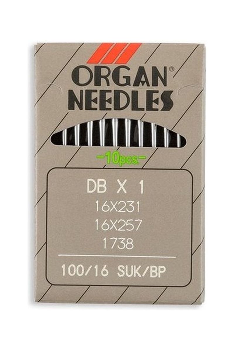 Organ Brand Industrial Machine Needles - System: 16x231, DBx1