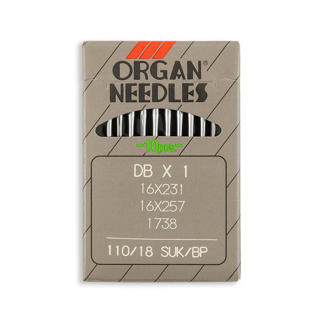 Organ Brand Industrial Machine Needles - 16x231, DBx1 SUK
