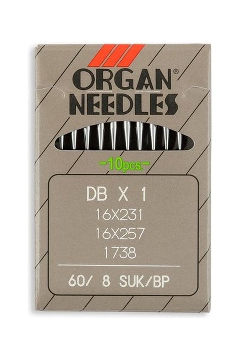 Organ Brand Industrial Machine Needles - System: 16x231, DBx1