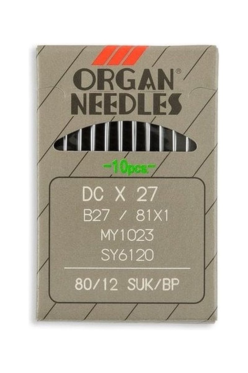 Organ Brand Industrial Machine Needles - System: DCx27, B27