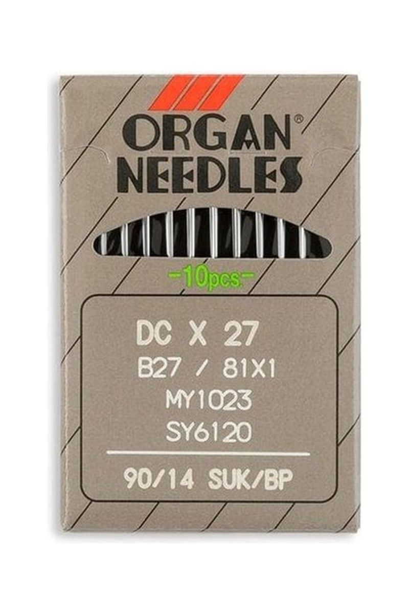 Organ Brand Industrial Machine Needles - System: DCx27, B27