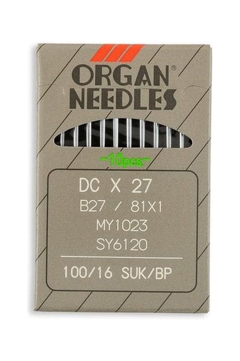 Organ Brand Industrial Machine Needles - System: DCx27, B27